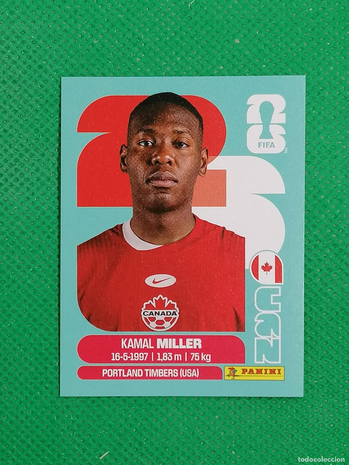 Cromos de f&uacute;tbol: CAN 9 CAN9 KAMAL MILLER CANADA ⚽ PANINI FIFA MUNDIAL WORLD CUP 26 2026 STICKER ⚽