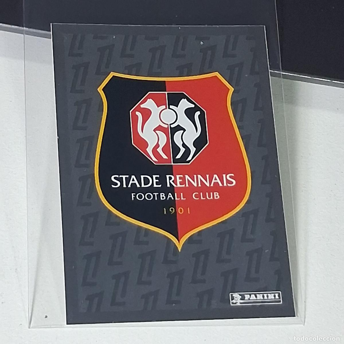 Cromos de f&uacute;tbol: B41 403 ESCUDO BADGE STADE DE REIMS FUTBOL CROMO PANINI LIGUE 1 FOOT 24-25 LIGA FRANCIA 2024-2025