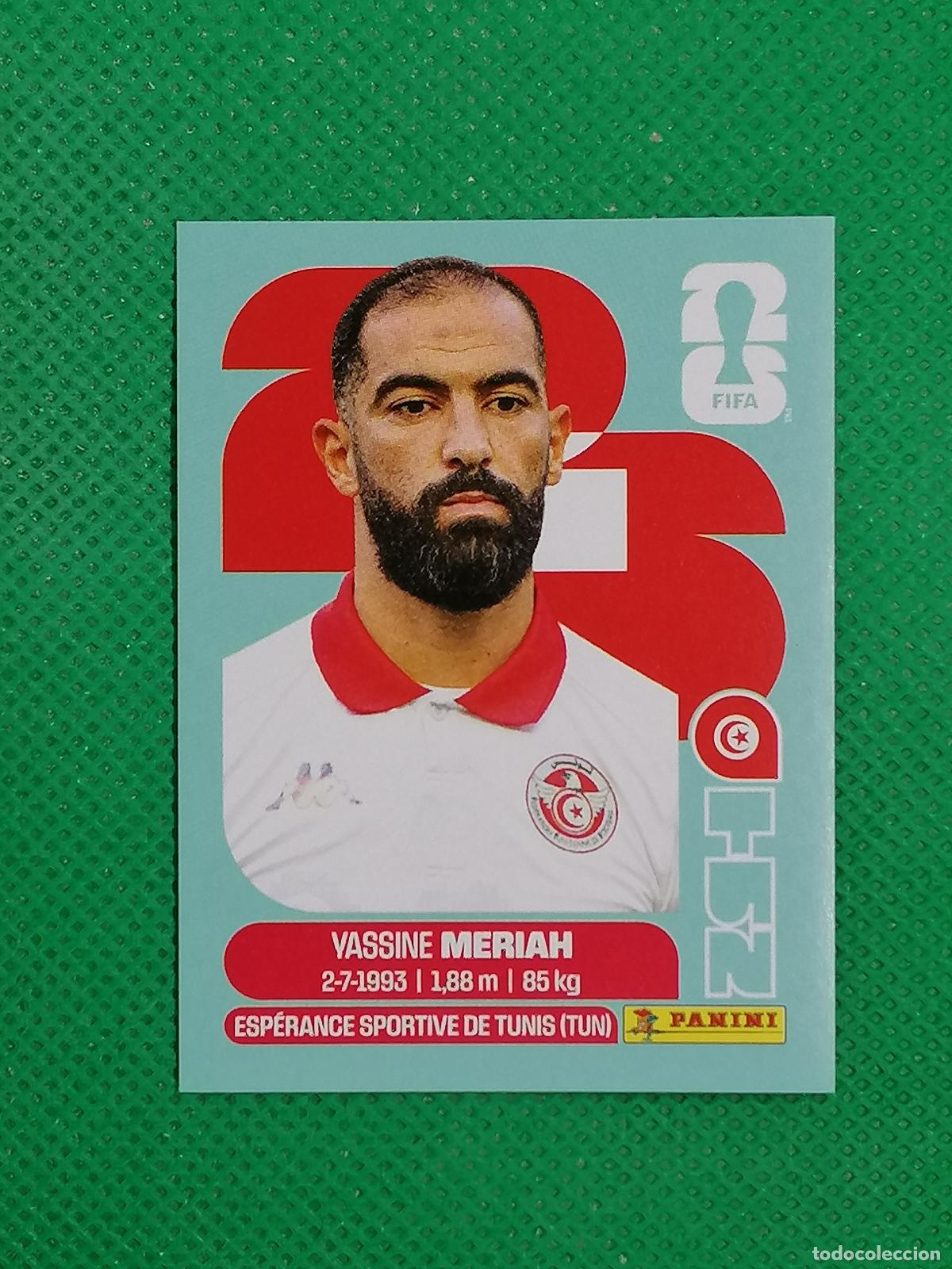 Cromos de f&uacute;tbol: TUN 6 TUN6 YASSINE MERIAH TUNEZ ⚽ PANINI FIFA MUNDIAL WORLD CUP 26 2026 STICKER ⚽