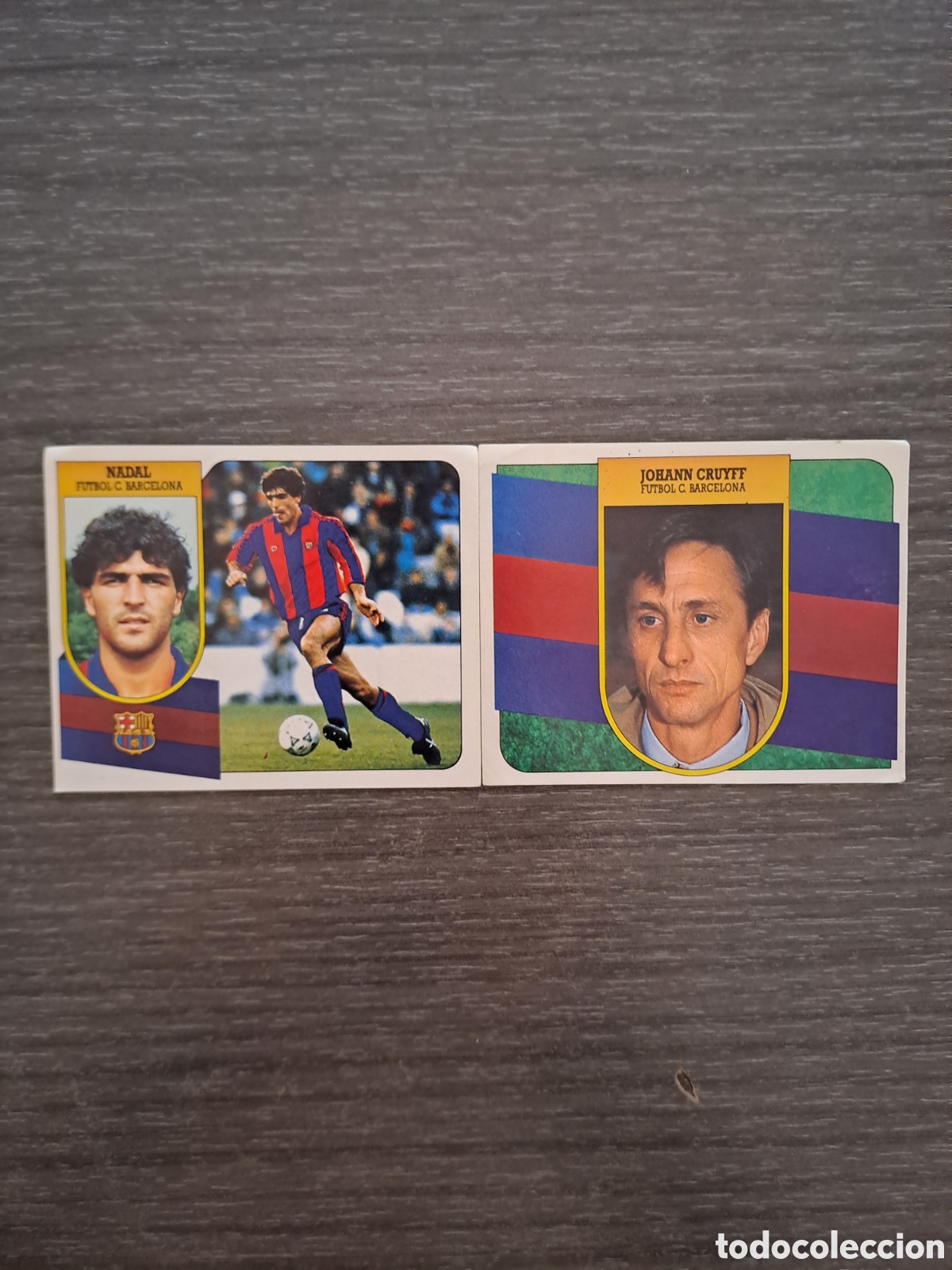 Cromos de f&uacute;tbol: LOTE FC BARCELONA &mdash; LIGA ESTE 91-92 &mdash; SIN PEGAR TODOS LOS CROMOS SON SIN PEGAR. Lote especial de