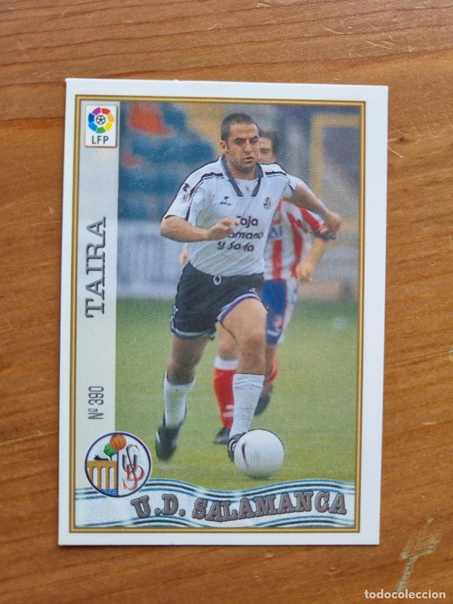 Cartes &agrave; collectionner de Football: 390 TAIRA (UD Salamanca). Las Fichas de la Liga 1997 1998 97 98 (Mundicromo)