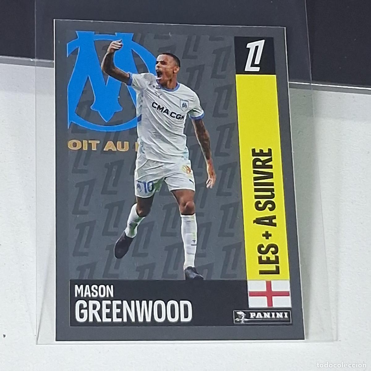 Fu&szlig;ball-Sticker: B41 430 GREENWOOD OLYMPIQUE MARSELLA FUTBOL CROMO PANINI LIGUE 1 FOOT 24-25 LIGA FRANCIA 2024-2025