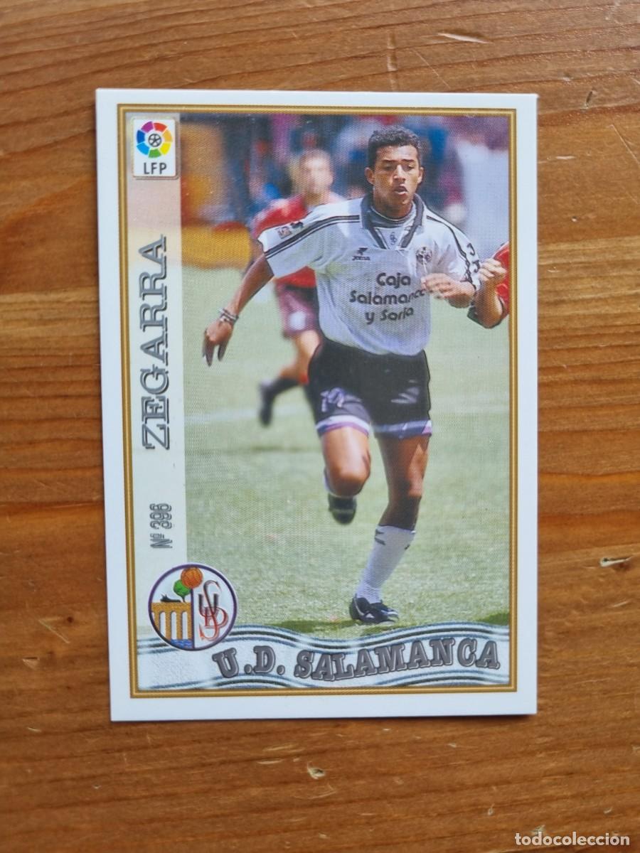 Cartes &agrave; collectionner de Football: 396 ZEGARRA (UD Salamanca). Las Fichas de la Liga 1997 1998 97 98 (Mundicromo)