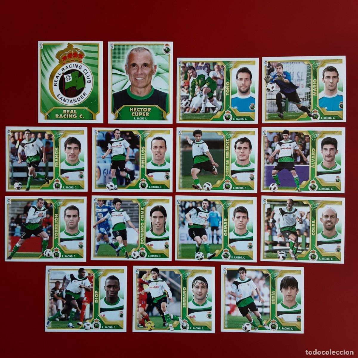 Cartes &agrave; collectionner de Football: EQUIPO COMPLETO RACING SANTANDER EDICIONES ESTE TEMPORADA 2011 2012 11 12 LEER DESCRIPCION