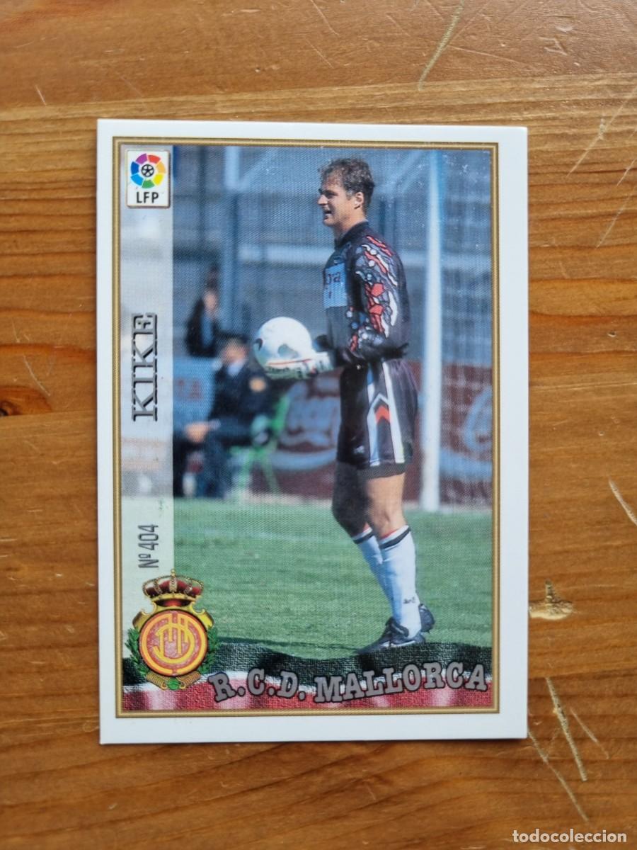 Cromos de f&uacute;tbol: 404 KIKE (RCD Mallorca). Las Fichas de la Liga 1997 1998 97 98 (Mundicromo)