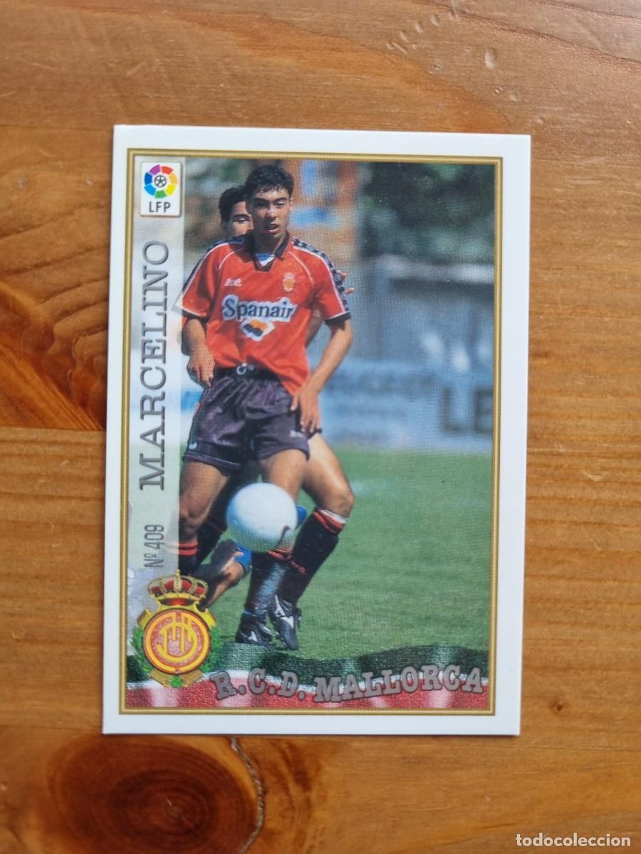 Cromos de f&uacute;tbol: 409 MARCELINO (RCD Mallorca). Las Fichas de la Liga 1997 1998 97 98 (Mundicromo)