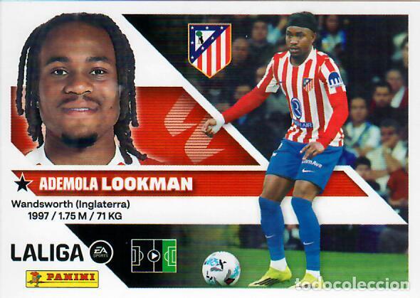 Cromos de f&uacute;tbol: CROMO PANINI LIGA ESTE 26 27 - N&ordm; 18 - LOOKMAN - ATL&Eacute;TICO DE MADRID