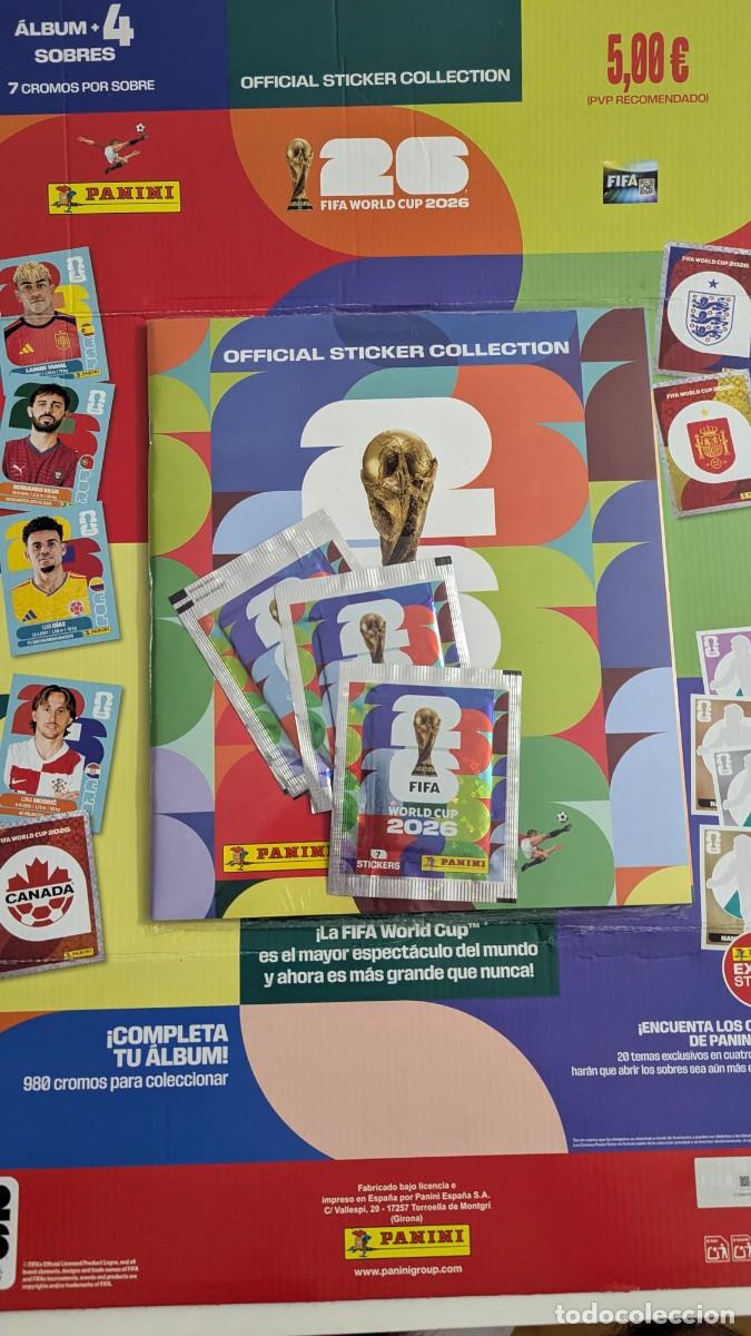 Cromos de f&uacute;tbol: Lote Completo Panini Mundial 2026