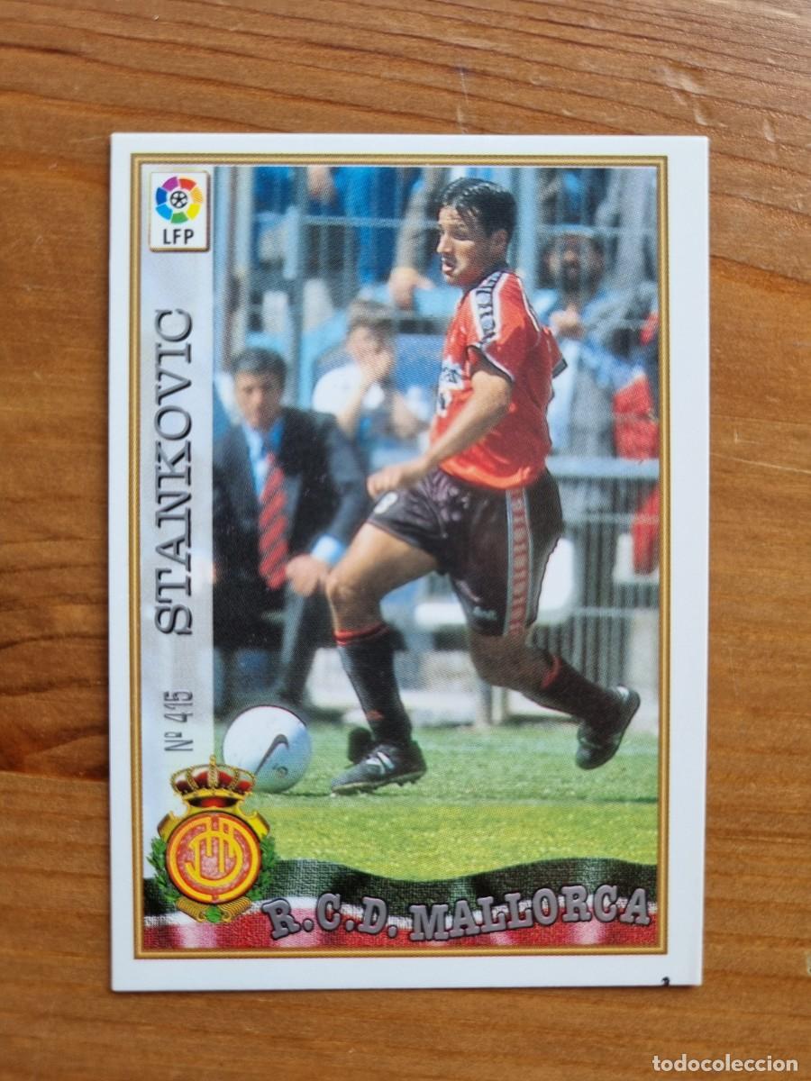 Cromos de f&uacute;tbol: 415 STANKOVIC (RCD Mallorca) ERR&Oacute;NEO. Las Fichas de la Liga 1997 1998 97 98 (Mundicromo)