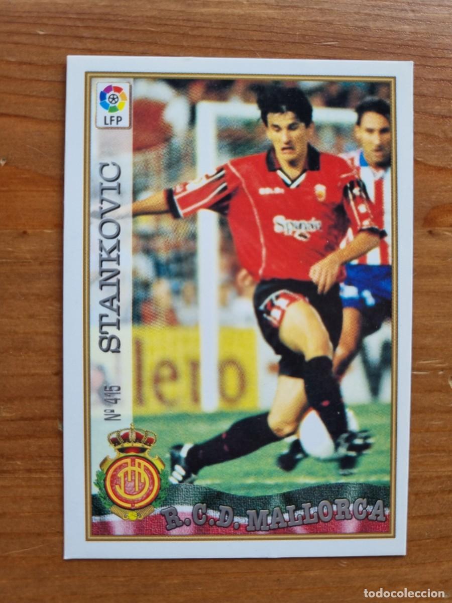 Cromos de f&uacute;tbol: 415 STANKOVIC (RCD Mallorca) CORREGIDO. Las Fichas de la Liga 1997 1998 97 98 (Mundicromo)