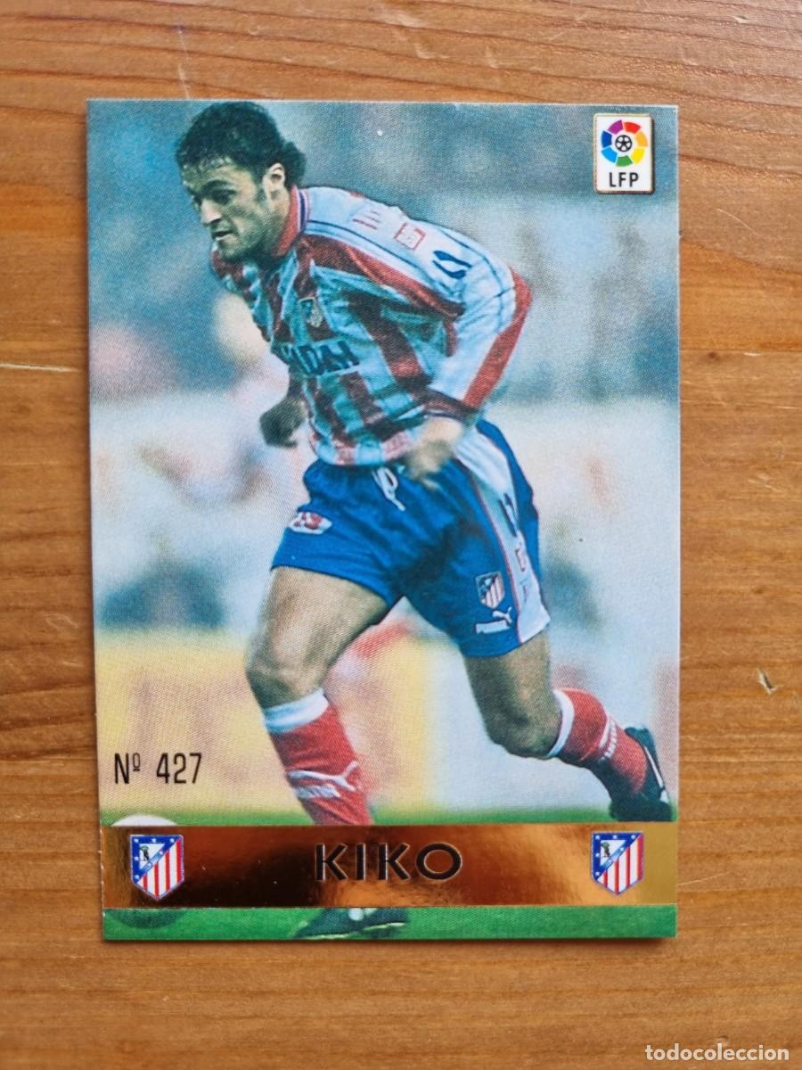 Cromos de f&uacute;tbol: 427 KIKO (Atl&eacute;tico de Madrid) EL MEJOR 1996. Las Fichas de la Liga 1997 1998 97 98 (Mundicromo)