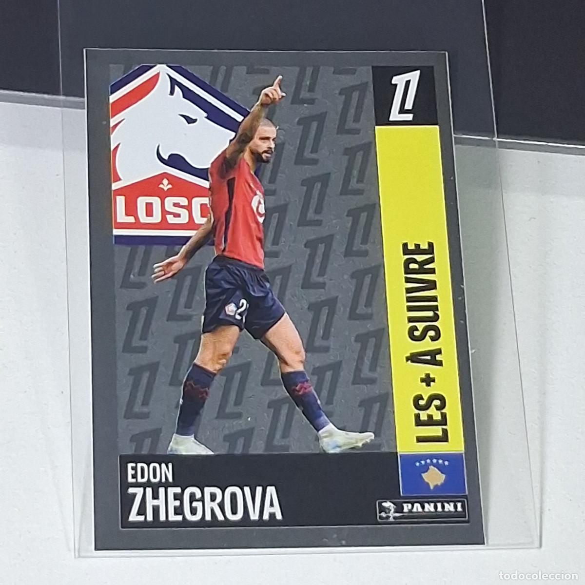 Cromos de f&uacute;tbol: B41 524 EDON ZHEGROVA LOSC LILLE FUTBOL CROMO PANINI LIGUE 1 FOOT 24-25 LIGA FRANCIA 2024-2025