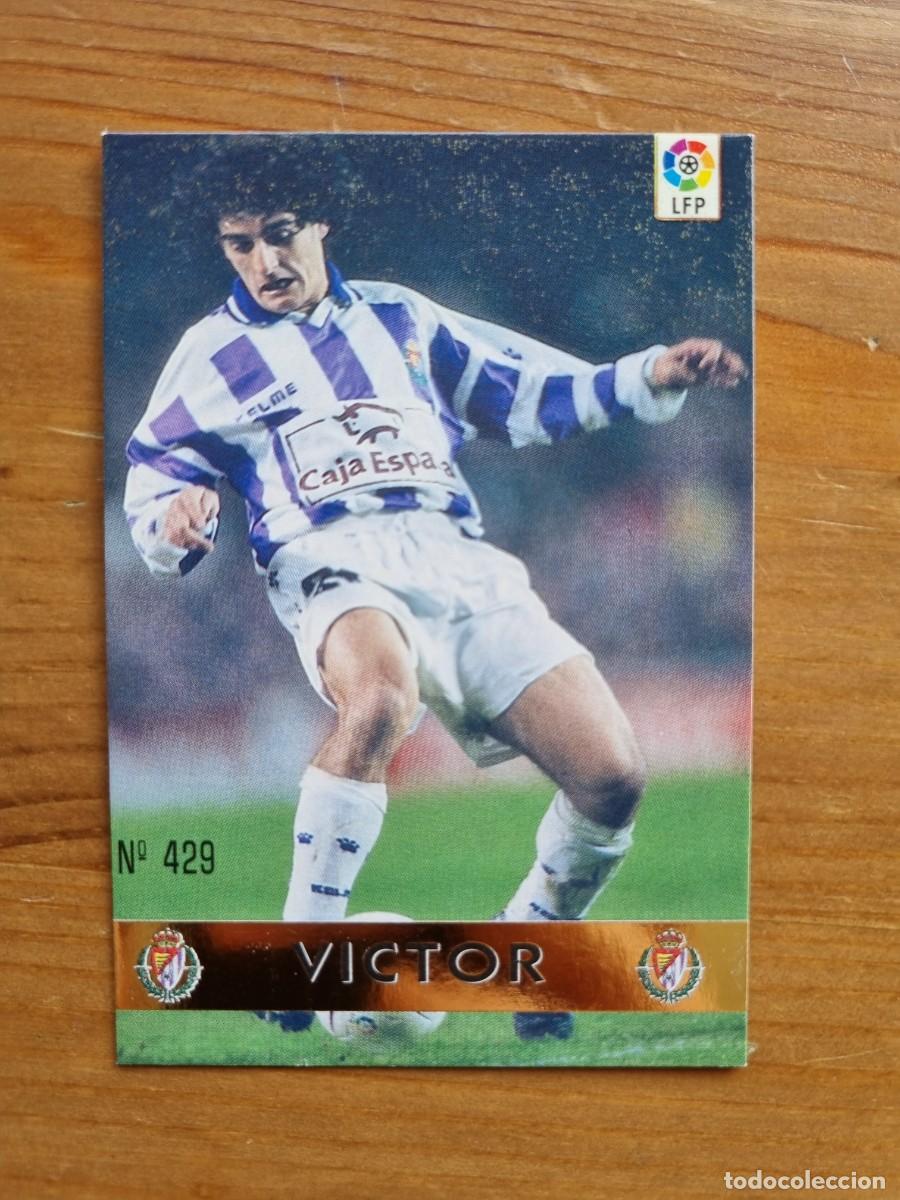 Cromos de f&uacute;tbol: 429 V&Iacute;CTOR (Real Valladolid) EL MEJOR 1996. Las Fichas de la Liga 1997 1998 97 98 (Mundicromo)