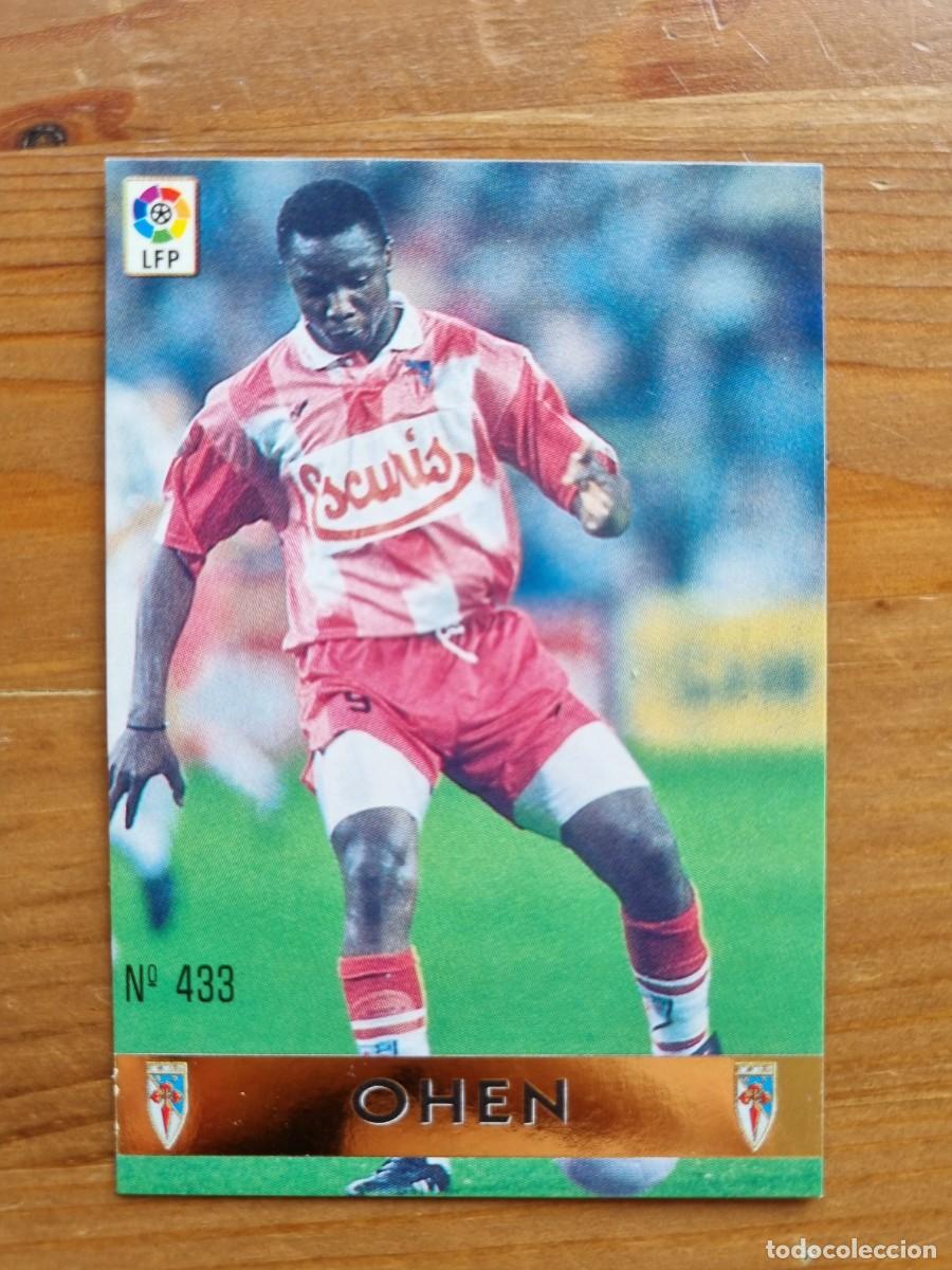 Cromos de f&uacute;tbol: 433 OHEN (SD Compostela) EL MEJOR 1996. Las Fichas de la Liga 1997 1998 97 98 (Mundicromo)