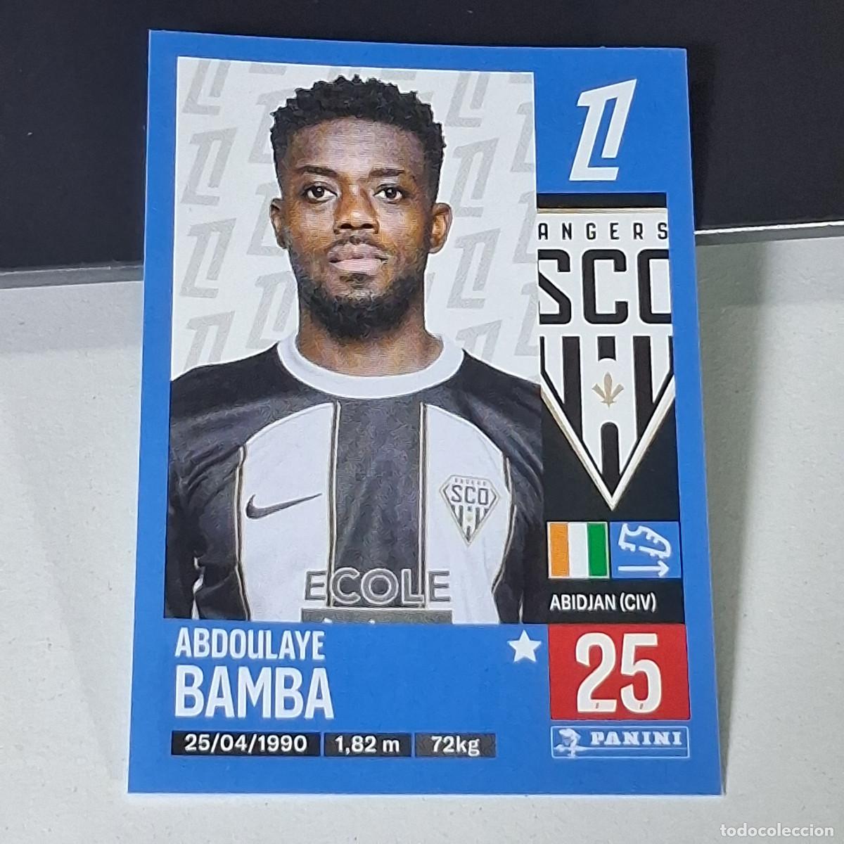 Cromos de f&uacute;tbol: B42 17 ABDOULAYE BAMBA ANGERS CROMO PANINI LIGUE 1 FOOT 24-25 LIGA FRANCIA 2024-2025
