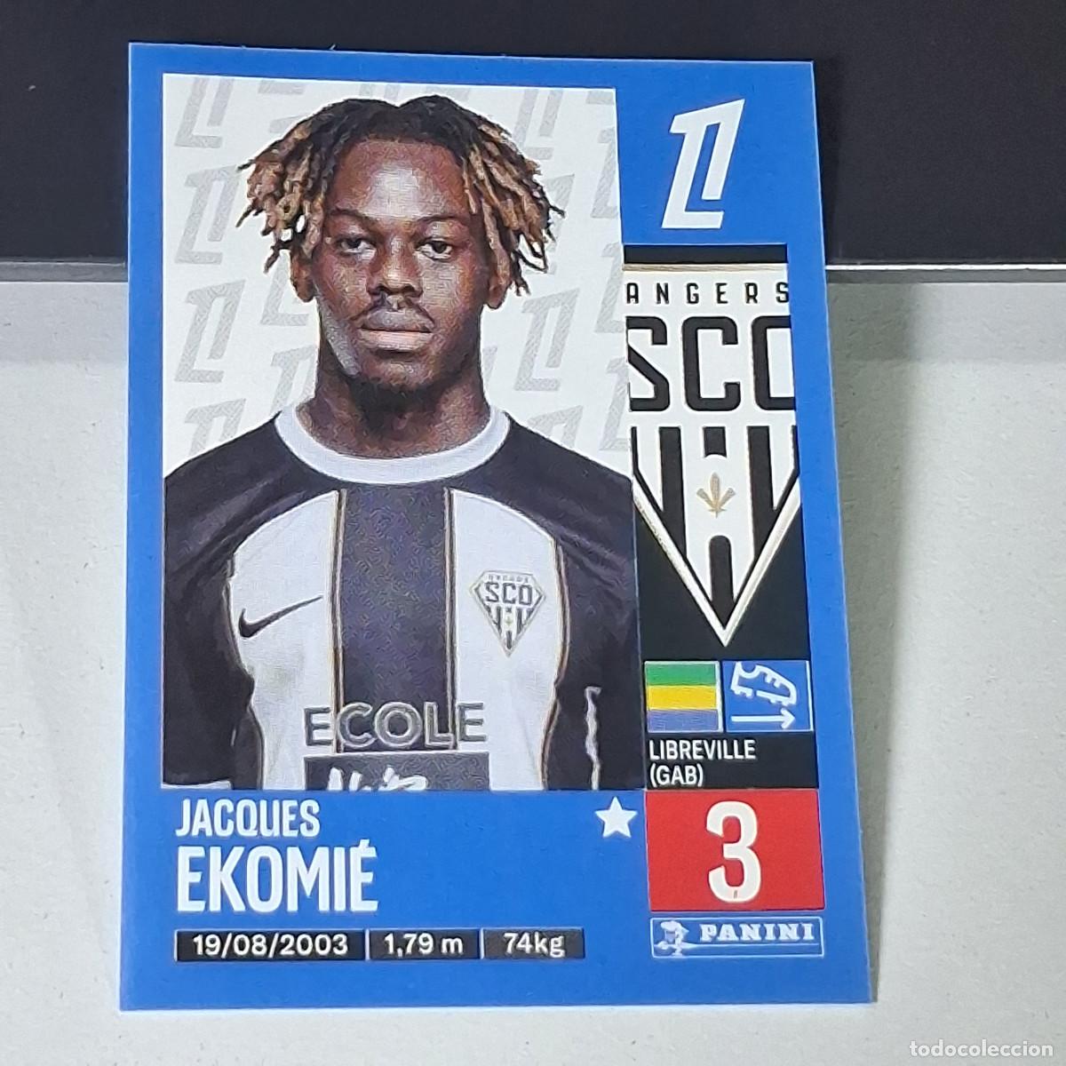 Cromos de f&uacute;tbol: B42 18 JACQUES EKOMIE ANGERS CROMO PANINI LIGUE 1 FOOT 24-25 LIGA FRANCIA 2024-2025
