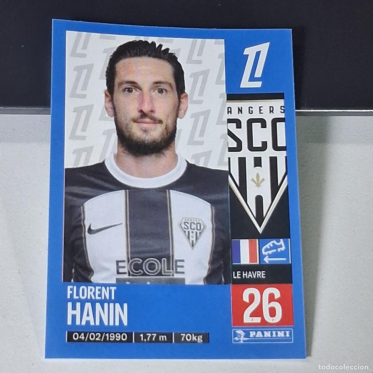Cromos de f&uacute;tbol: B42 19 FLORENT HANIN ANGERS CROMO PANINI LIGUE 1 FOOT 24-25 LIGA FRANCIA 2024-2025