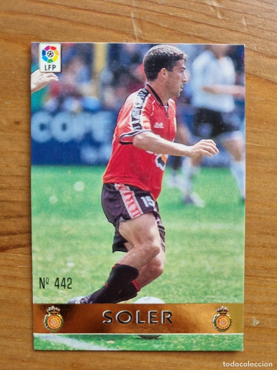 Cromos de f&uacute;tbol: 442 SOLER (RCD Mallorca) EL MEJOR 1996. Las Fichas de la Liga 1997 1998 97 98 (Mundicromo)