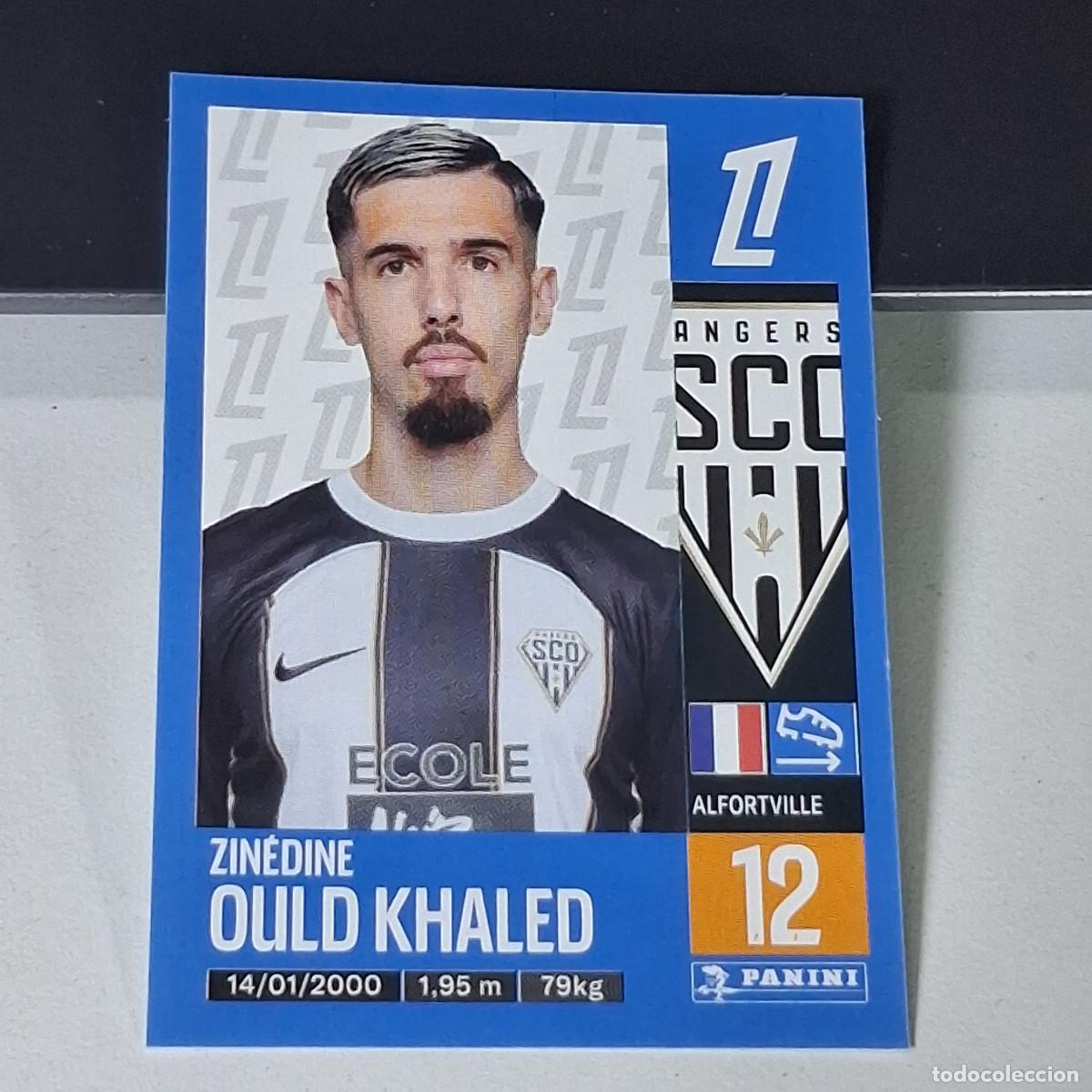 Cromos de f&uacute;tbol: B42 29 ZINEDINE OULD KHALED ANGERS CROMO PANINI LIGUE 1 FOOT 24-25 LIGA FRANCIA 2024-2025