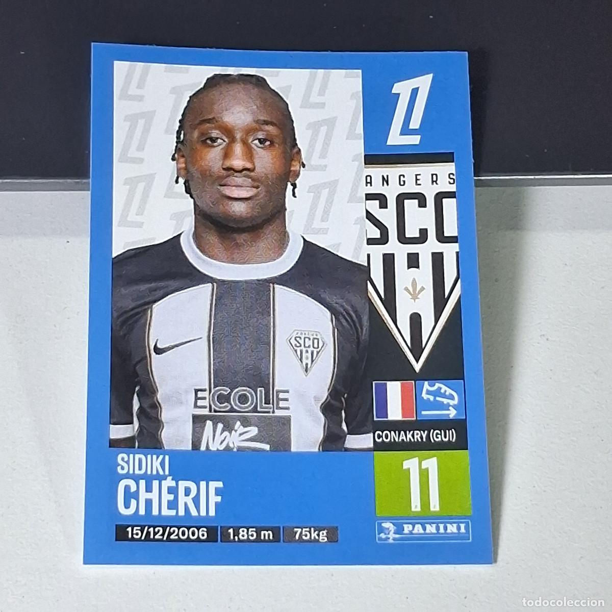 Cromos de f&uacute;tbol: B42 31 SIDIKI CHERIF ANGERS CROMO PANINI LIGUE 1 FOOT 24-25 LIGA FRANCIA 2024-2025