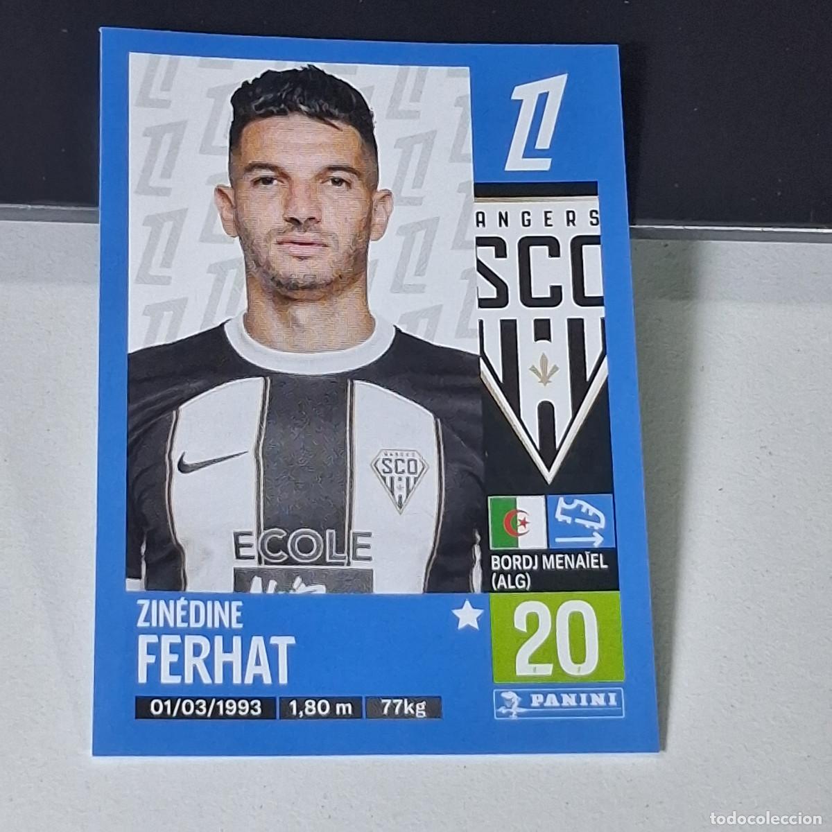 Cromos de f&uacute;tbol: B42 36 ZINEDINE FERHAT ANGERS CROMO PANINI LIGUE 1 FOOT 24-25 LIGA FRANCIA 2024-2025