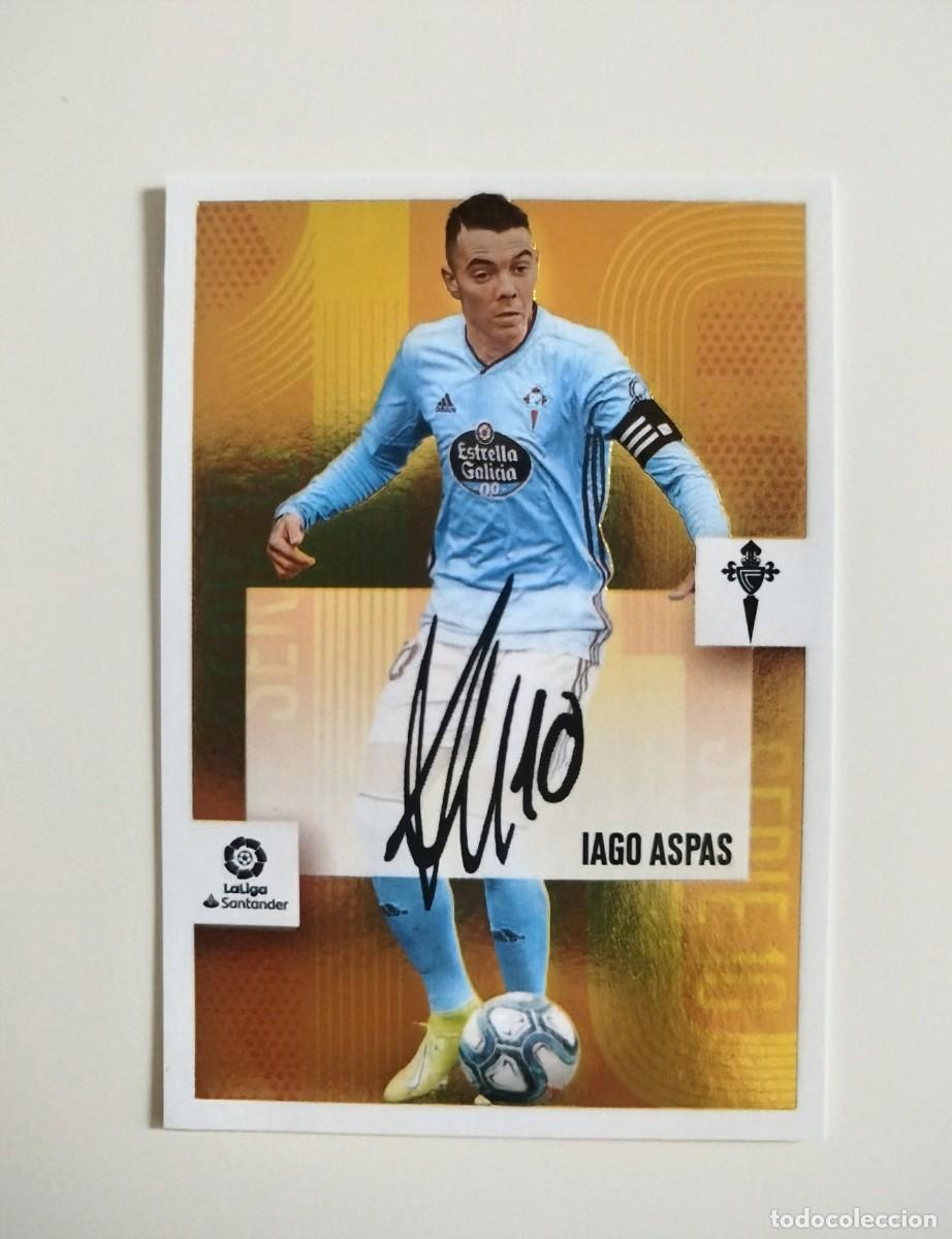 Cromos de f&uacute;tbol: Iago Aspas 9 SERIE 10 SIN PEGAR RC Celta Liga Ediciones Este 20 21 / 2020 2021