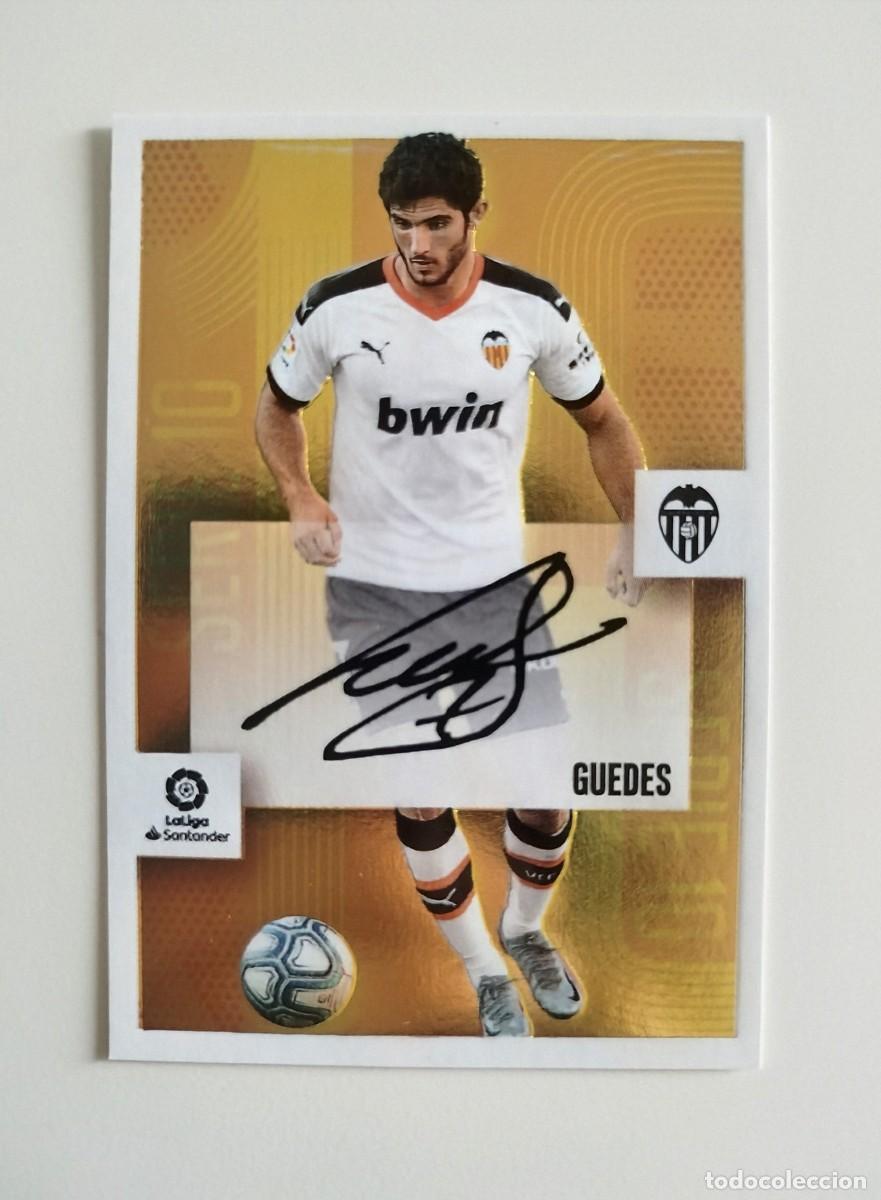 Cromos de f&uacute;tbol: Guedes 7 SERIE 10 SIN PEGAR Valencia CF Liga Ediciones Este 20 21 / 2020 2021