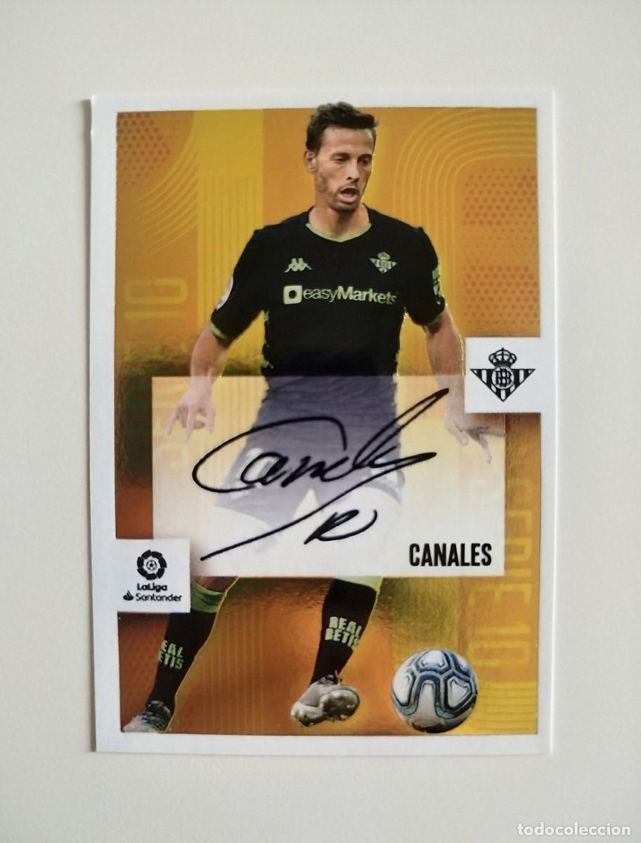 Cromos de f&uacute;tbol: Canales 2 SERIE 10 SIN PEGAR NUNCA PEGADO Real Betis Liga Ediciones Este 20 21 / 2020 2021