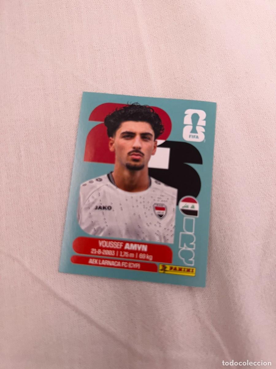 Cromos de f&uacute;tbol: AMYN SELECCION IRAQ 14 PANINI MUNDIAL FIFA WORLD CUP 2026 PANINI