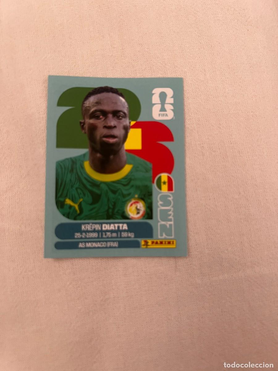 Cromos de f&uacute;tbol: KREPIN DIATTA SELECCION SENEGAL 20 PANINI MUNDIAL FIFA WORLD CUP 2026 PANINI