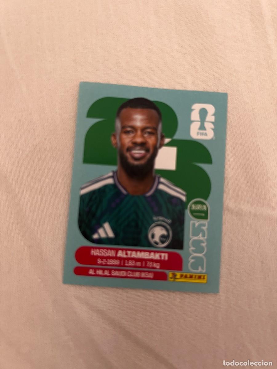 Cromos de f&uacute;tbol: HASSAN ALTAMBAKTI SELECCION ARABIA SAUDI 8 PANINI MUNDIAL FIFA WORLD CUP 2026 PANINI