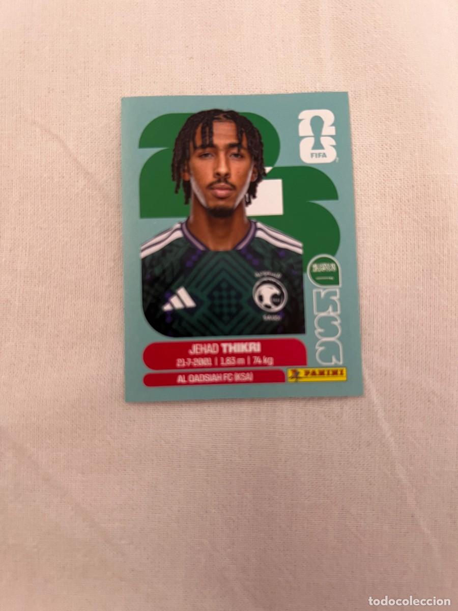 Cromos de f&uacute;tbol: JEHAD THIKRI SELECCION ARABIA SAUDI 6 PANINI MUNDIAL FIFA WORLD CUP 2026 PANINI