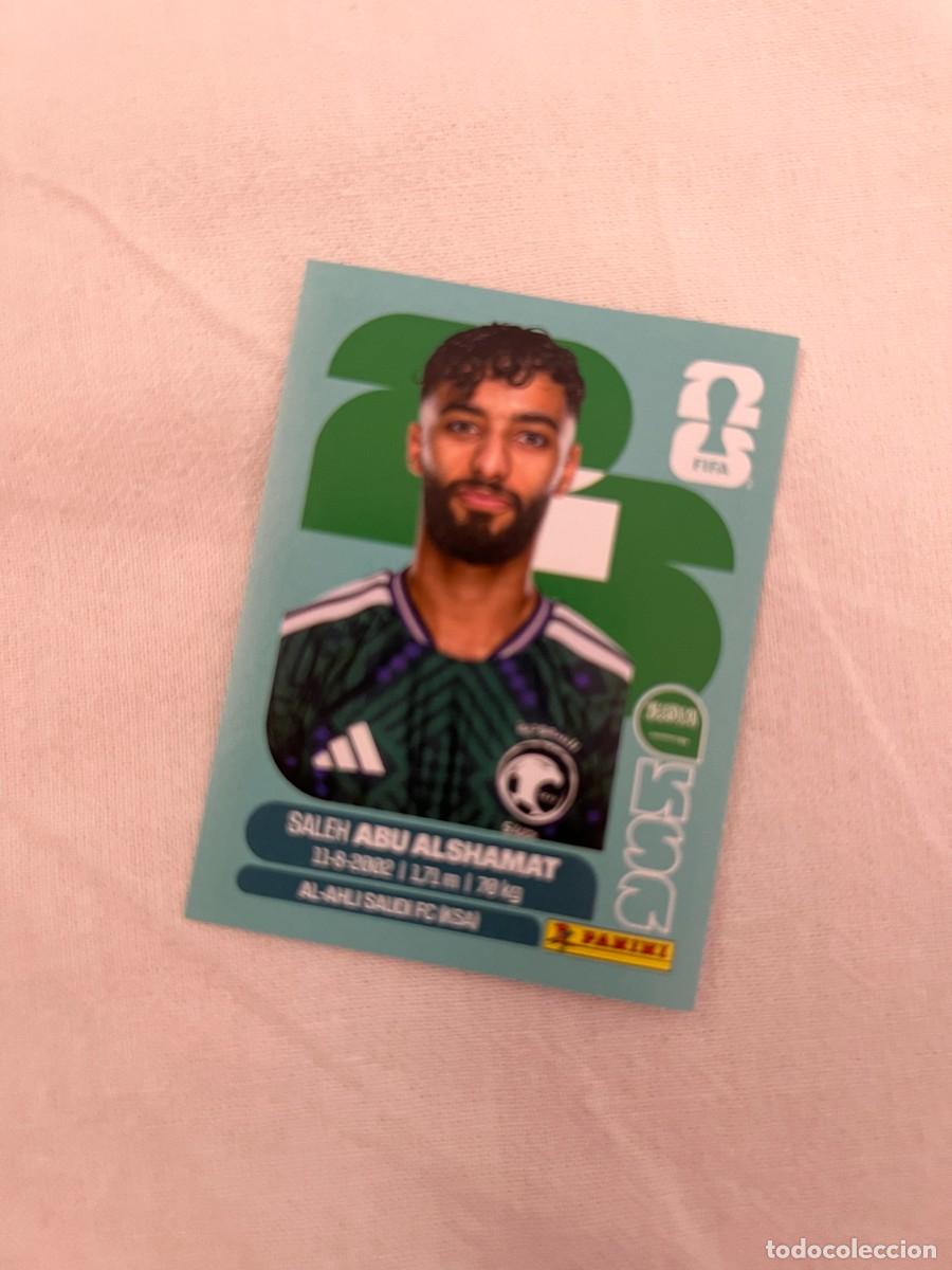 Cromos de f&uacute;tbol: SALEH ABU ALSHAMAT SELECCION ARABIA SAUDI 14 PANINI MUNDIAL FIFA WORLD CUP 2026 PANINI