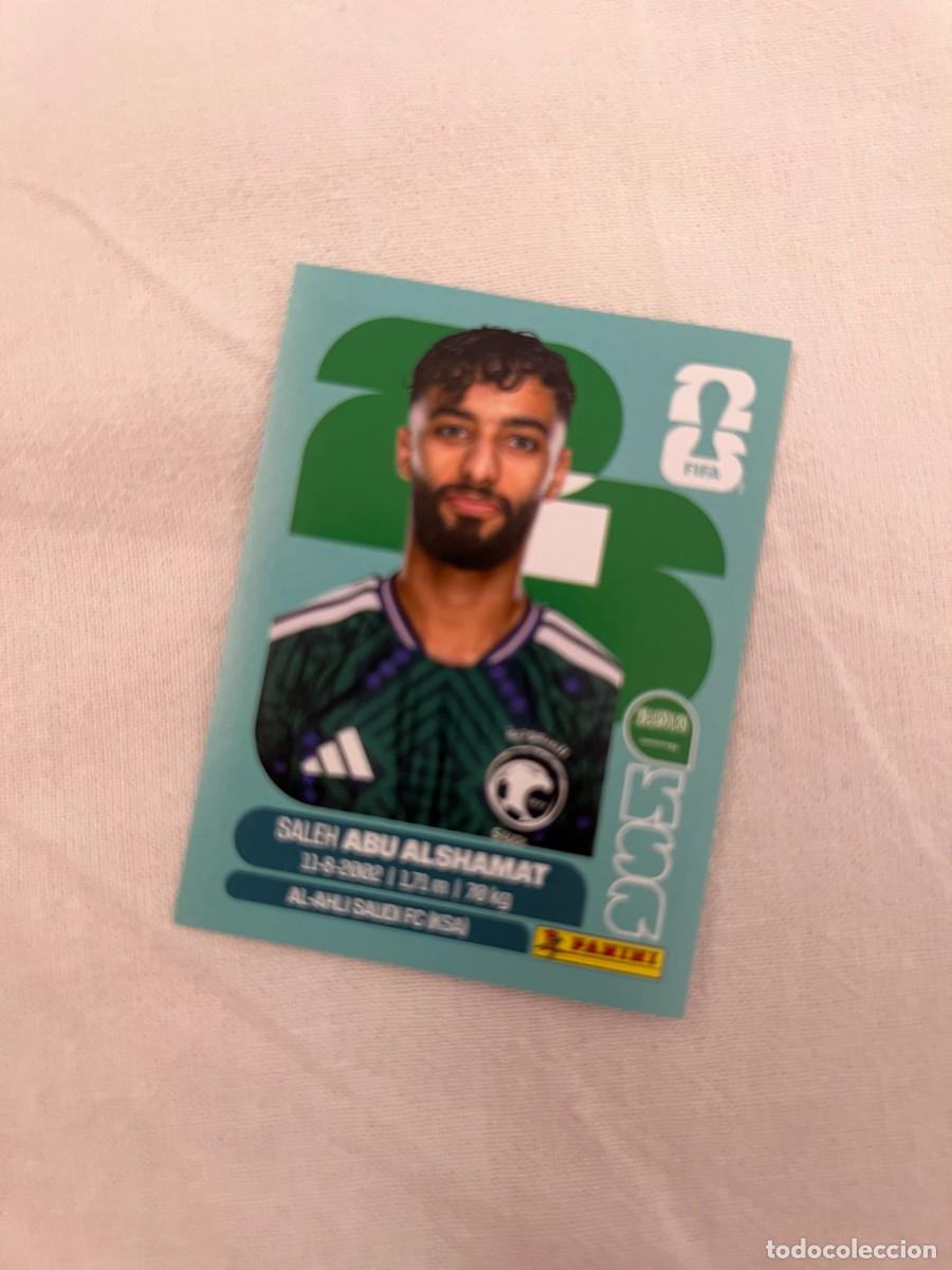 Cromos de f&uacute;tbol: SALEH ABU ALSHAMAT SELECCION ARABIA SAUDI 14 PANINI MUNDIAL FIFA WORLD CUP 2026 PANINI