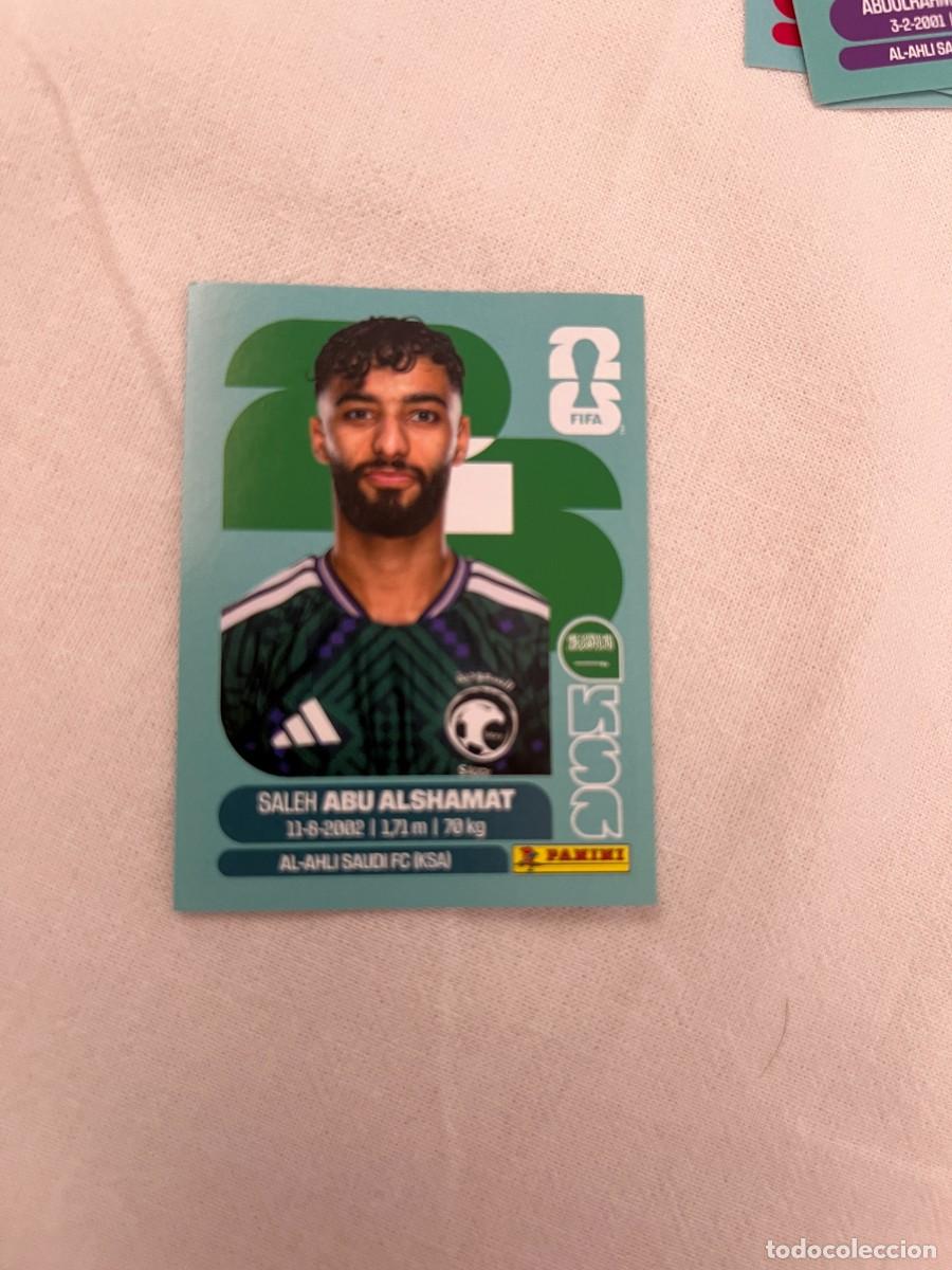 Cromos de f&uacute;tbol: SALEH ABU ALSHAMAT SELECCION ARABIA SAUDI 14 PANINI MUNDIAL FIFA WORLD CUP 2026 PANINI