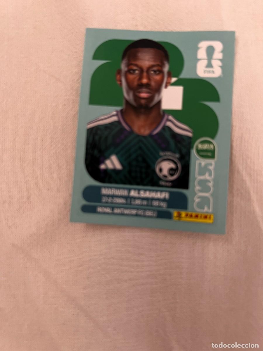 Cromos de f&uacute;tbol: ALSAHAFI SELECCION ARABIA SAUDI 15 PANINI MUNDIAL FIFA WORLD CUP 2026 PANINI