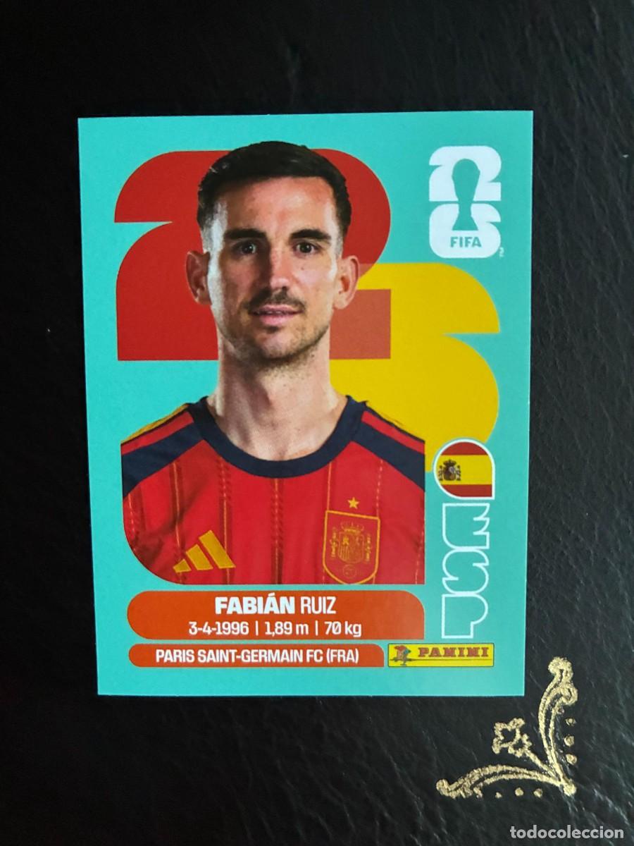 Cromos de f&uacute;tbol: ESP12 FABI&Aacute;N RUIZ ESP12 ESPA&Ntilde;A FIFA WORLD CUP MUNDIAL 2026 26 PANINI