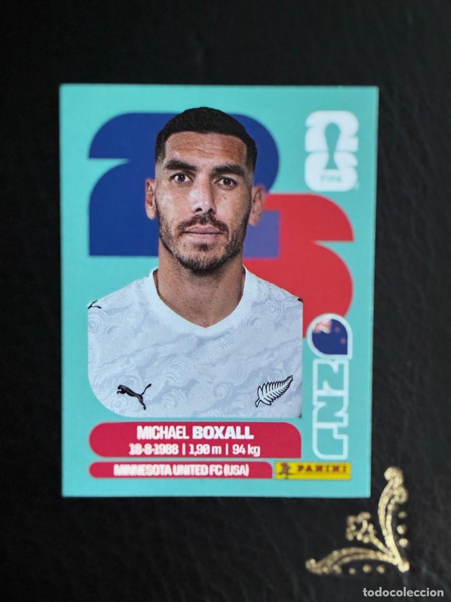 Cromos de f&uacute;tbol: NZL 4 MICHAEL BOXALL NZL4 NUEVA ZELANDA FIFA WORLD CUP MUNDIAL 2026 26 PANINI