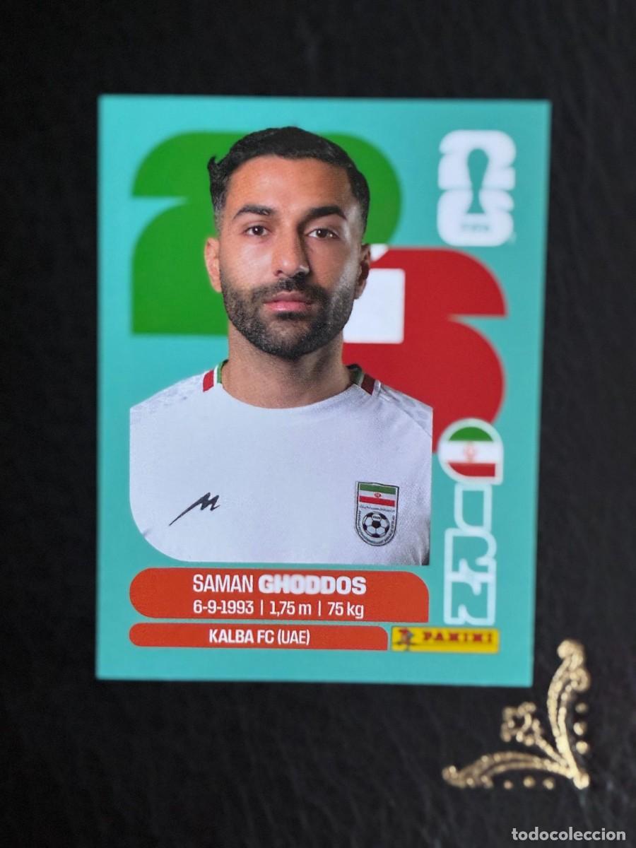 Cromos de f&uacute;tbol: IRN 12 SAMAN GHODDOS IRN12 IRAN FIFA WORLD CUP MUNDIAL 2026 26 PANINI