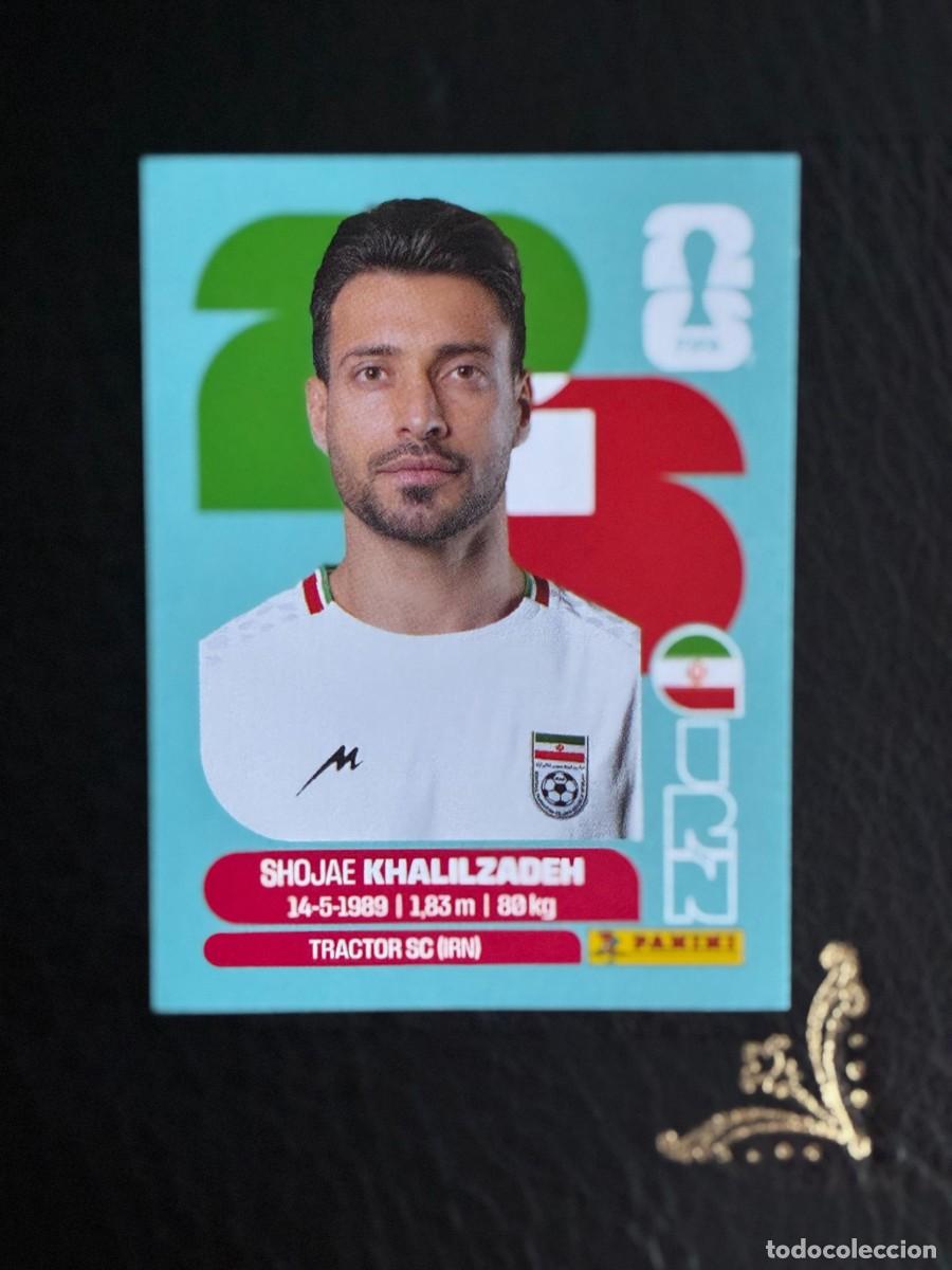 Cromos de f&uacute;tbol: IRN 6 SHOJAE KHALILZADEH IRN6 IRAN FIFA WORLD CUP MUNDIAL 2026 26 PANINI