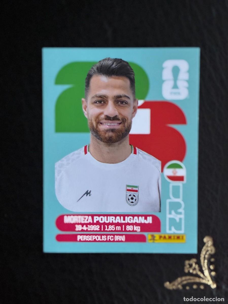 Cromos de f&uacute;tbol: IRN 3 MORTEZA POURALIGANJI IRN3 IRAN FIFA WORLD CUP MUNDIAL 2026 26 PANINI