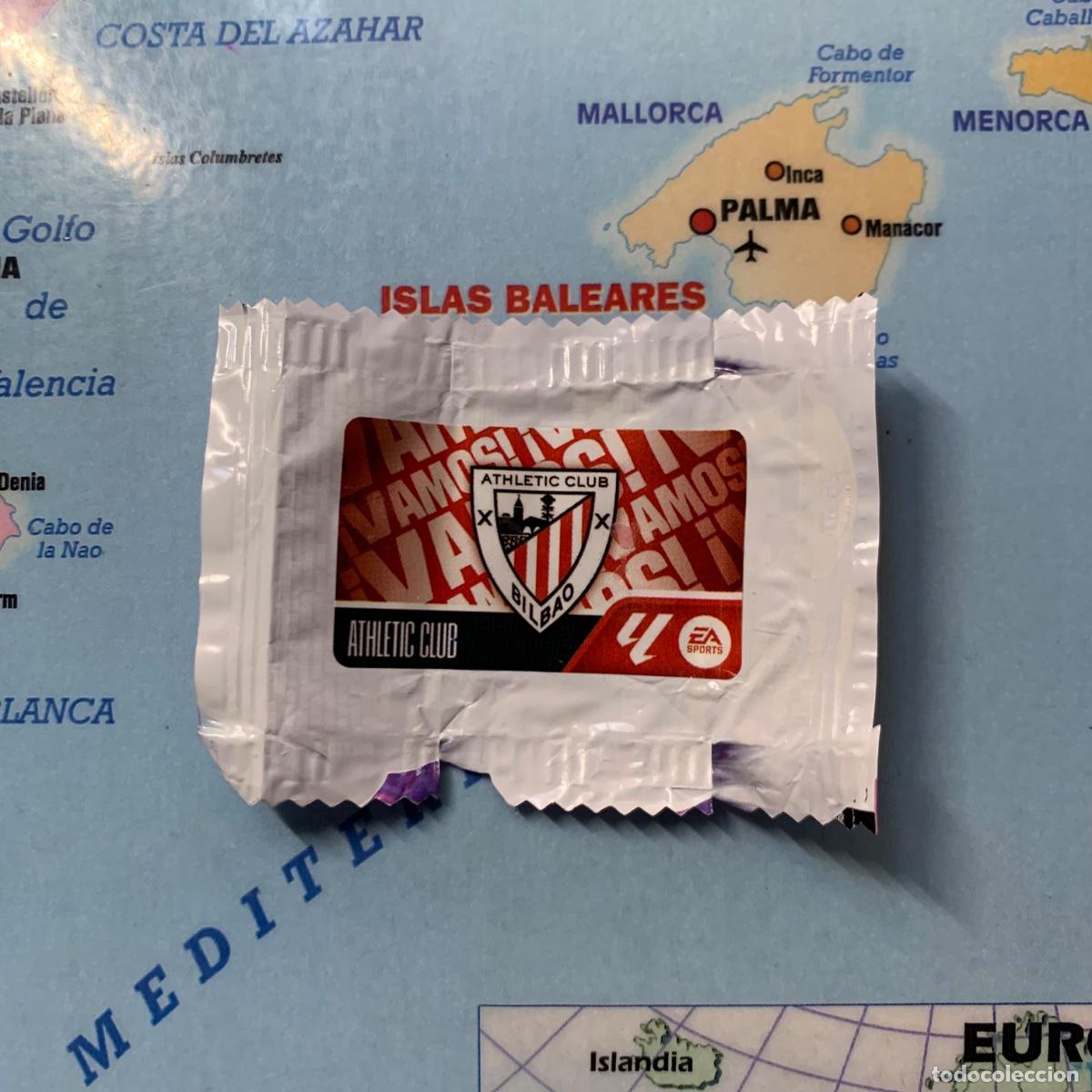 Cromos de f&uacute;tbol: Cromo chicle Escudo del Athletic de Bilbao liga este 26-27 2026-2027