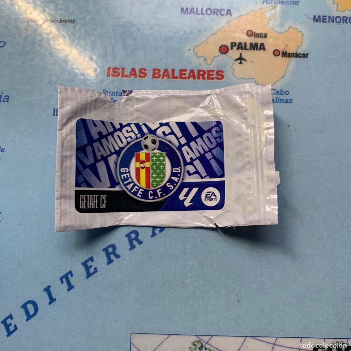 Cromos de f&uacute;tbol: Cromo chicle Escudo del Getafe liga este 26-27 2026-2027
