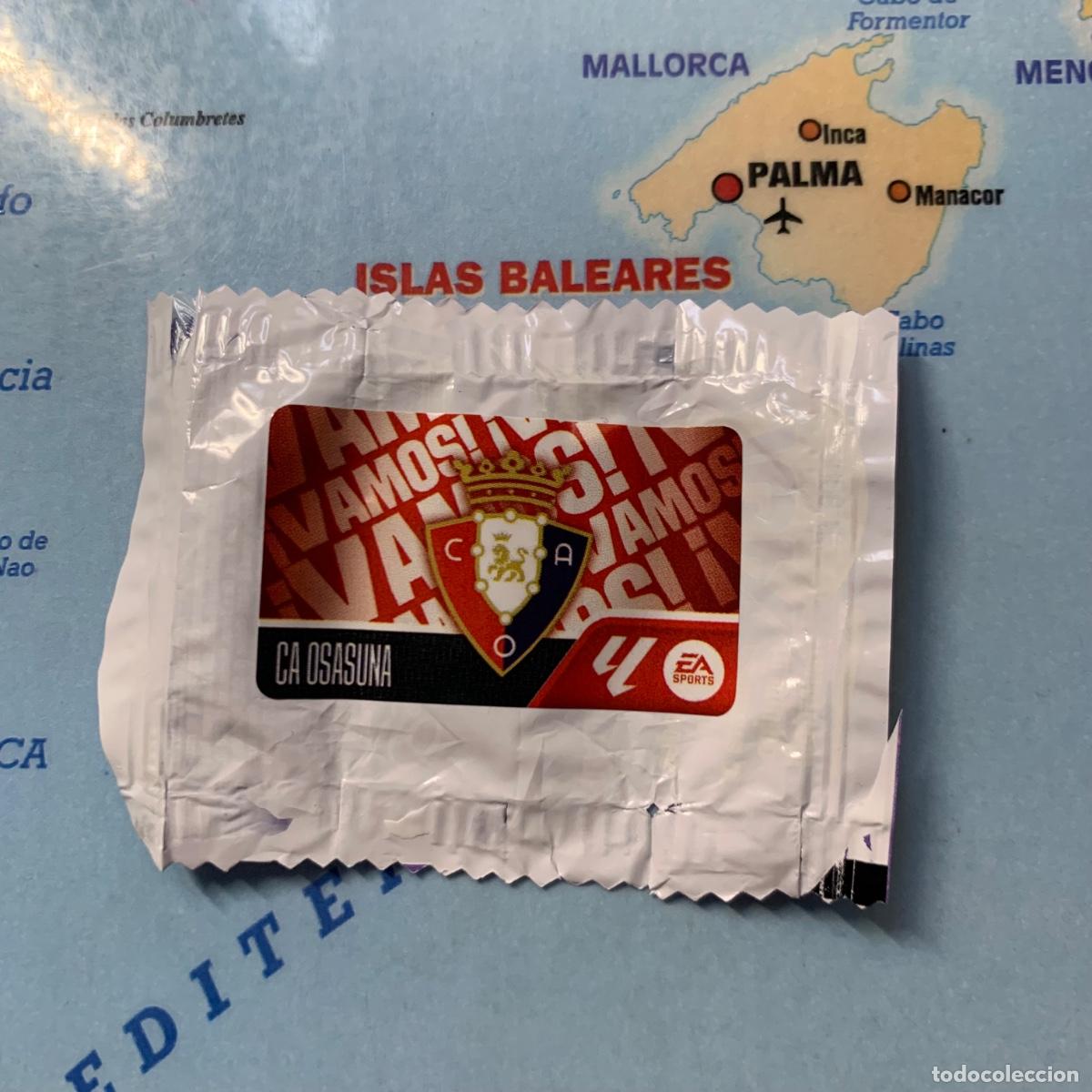 Cromos de f&uacute;tbol: Cromo chicle Escudo Del Osasuna liga este 26-27 2026-2027