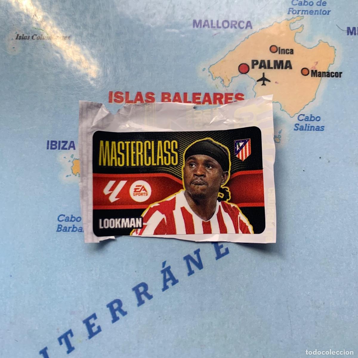 Cromos de f&uacute;tbol: Cromo chicle Masterclass Lookman Del Atletico de Madrid liga este 26-27 2026-2027