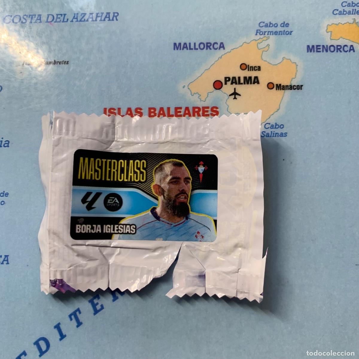 Cromos de f&uacute;tbol: Cromo chicle Masterclas Borja Iglesias del Celta de Vigo liga este 26-27 2026-2027