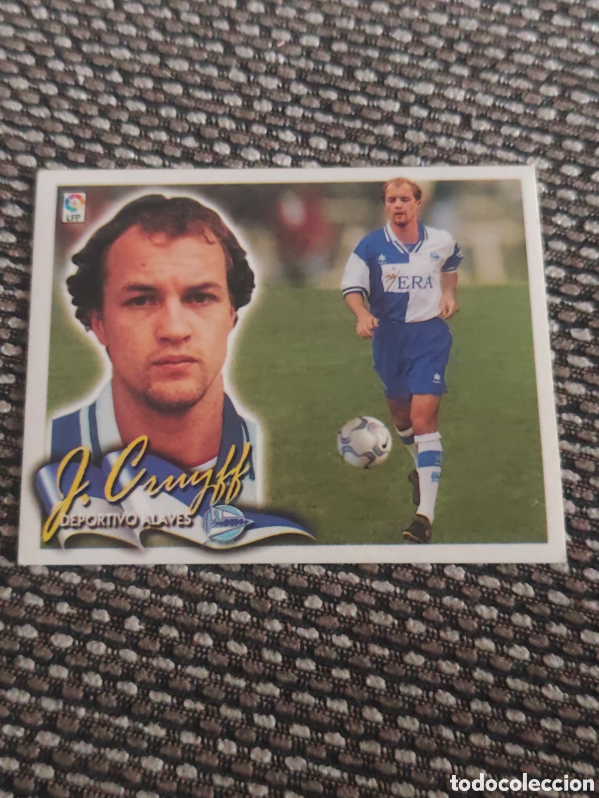 Cromos de f&uacute;tbol: COLOCA J. CRUYFF ALAV&Eacute;S EDICIONES ESTE 2000 2001