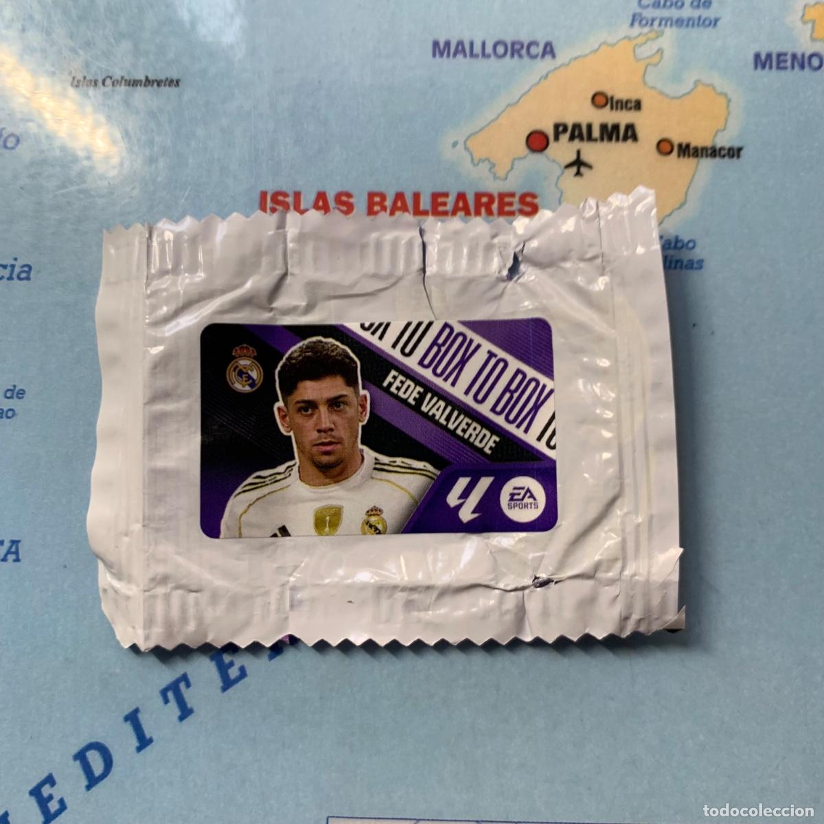 Cromos de f&uacute;tbol: Cromo chicle Box To Box Fede Valverde Del Real Madrid liga este 26-27 2026-2027