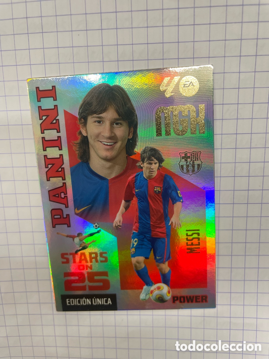 Cromos de f&uacute;tbol: Megacracks Messi Star On 25 Power 2026/27