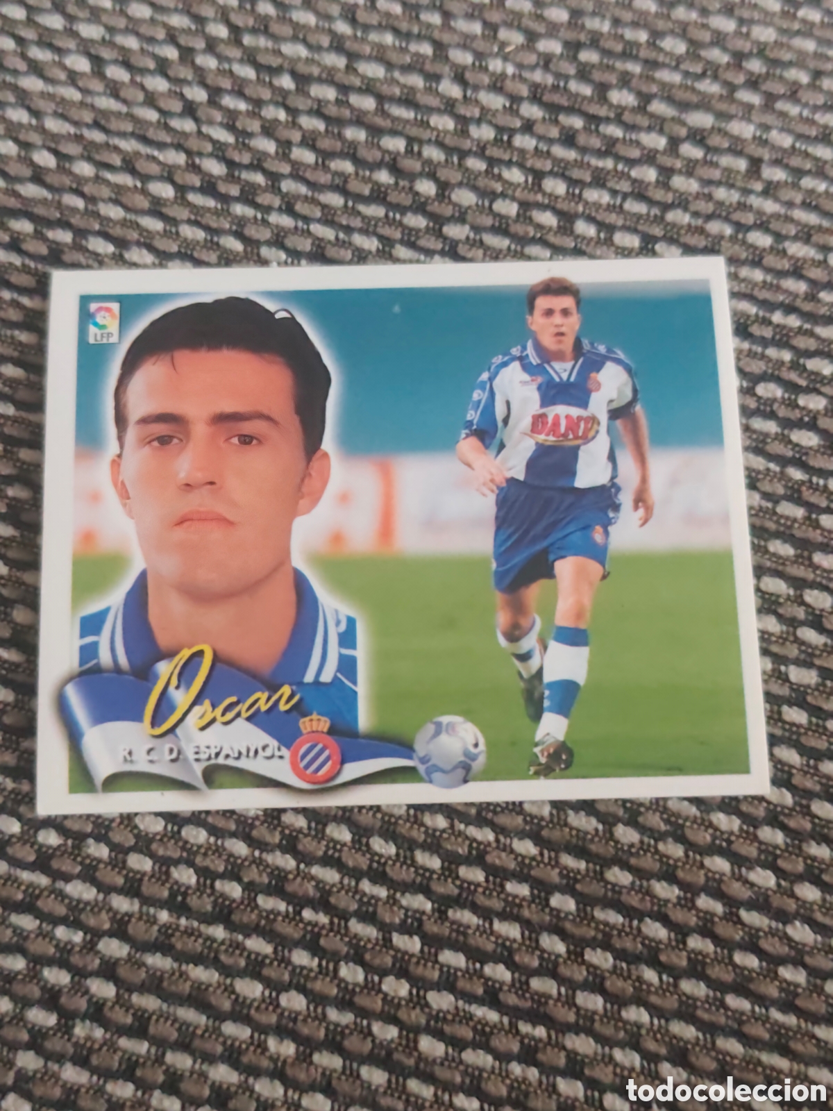 Cromos de f&uacute;tbol: COLOCA &Oacute;SCAR ESPANYOL EDICIONES ESTE 2000 2001